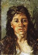 Vincent Van Gogh Study of Portrait of woman oil on canvas